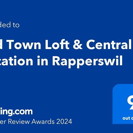 Old Town Loft & Central Location In Rapperswil Rapperswil (St. Gallen) Exterior foto