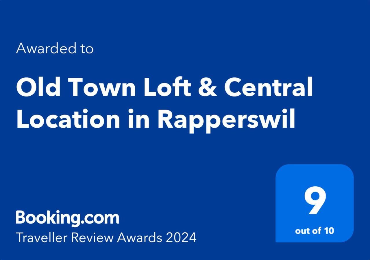 Old Town Loft & Central Location In Rapperswil Rapperswil (St. Gallen) Exterior foto